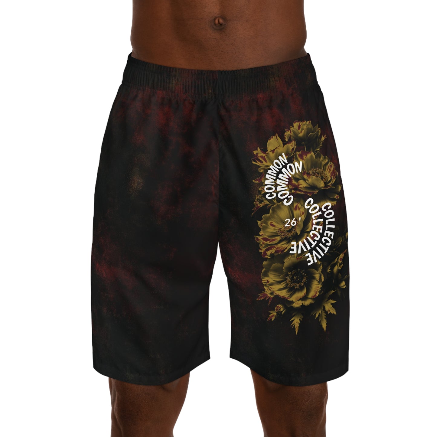 Floral Common Collective Shorts | Jogger-Shorts Spring Streetwear