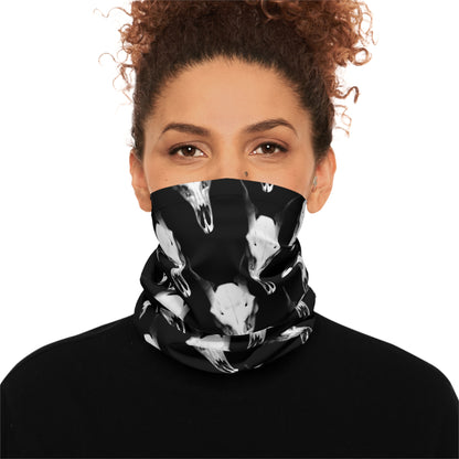 Skull Pattern Neck Gaiter