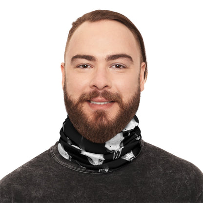 Skull Pattern Neck Gaiter